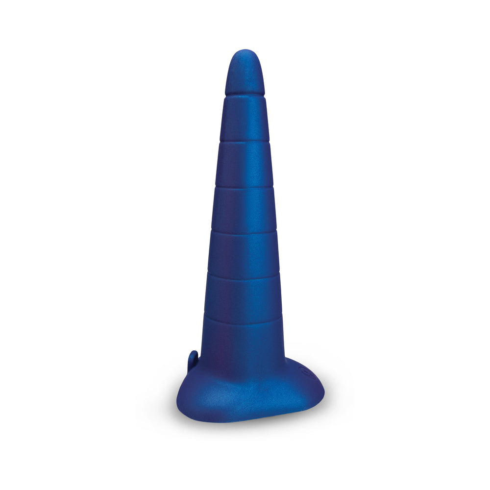 b-Vibe Anal Stretcher Training Cone – Blue – 7.25-Inch Insertable Length