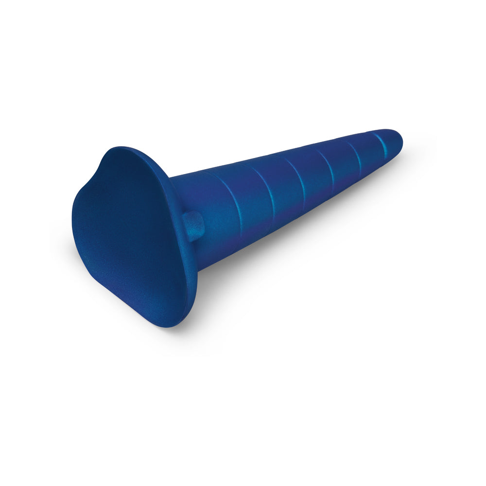 b-Vibe Anal Stretcher Training Cone – Blue – 7.25-Inch Insertable Length