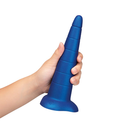 b-Vibe Anal Stretcher Training Cone – Blue – 7.25-Inch Insertable Length