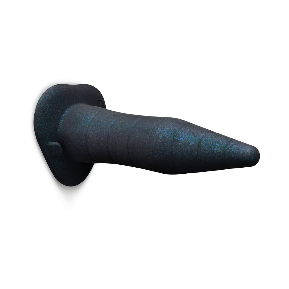 b-Vibe Anal Fisting Trainer with Suction Base – Blue