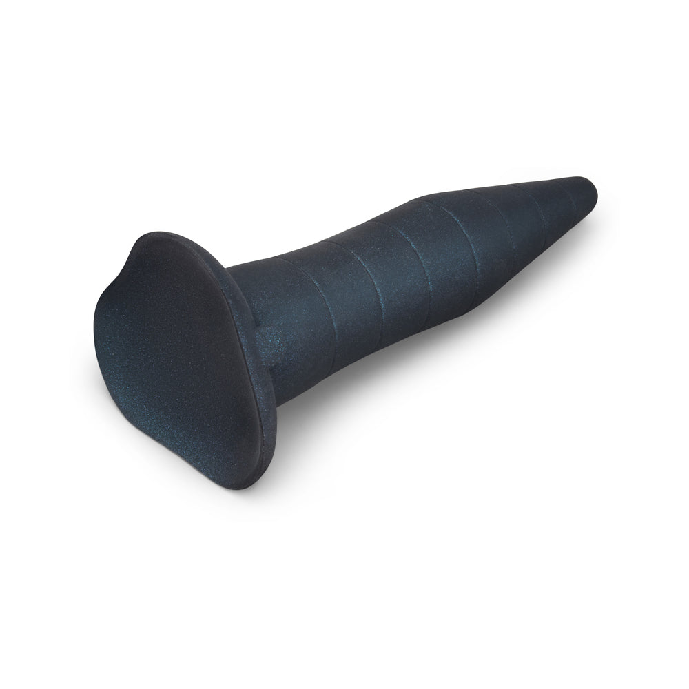 b-Vibe Anal Fisting Trainer with Suction Base – Blue