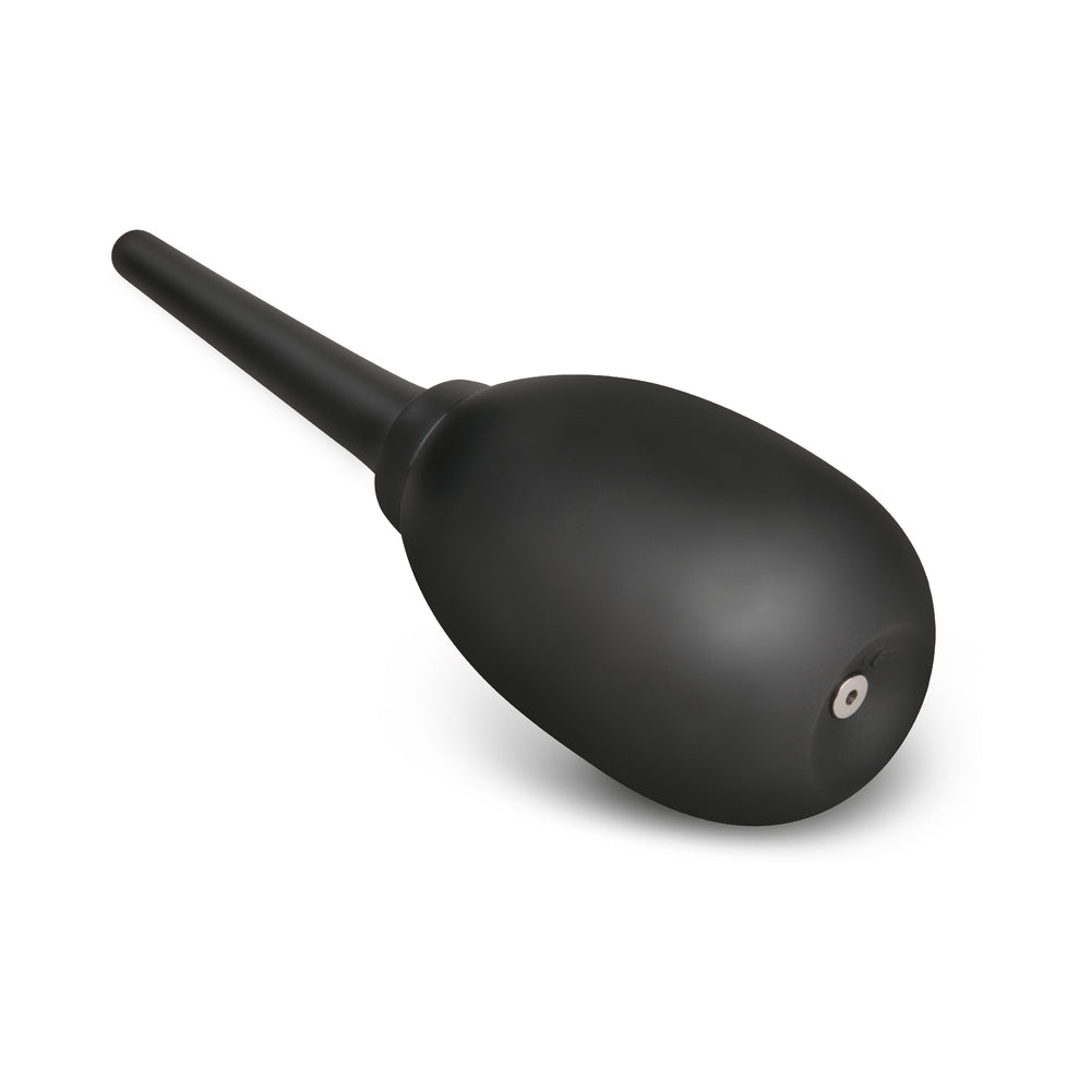 b-Vibe Flexible Silicone Anal Douche – Black
