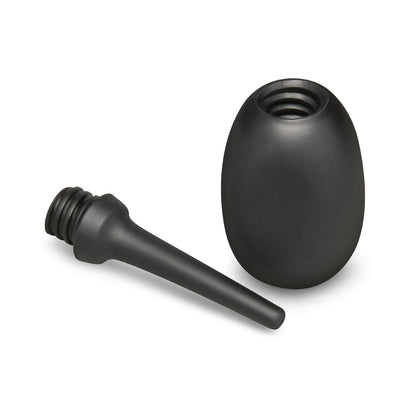 b-Vibe Flexible Silicone Anal Douche – Black