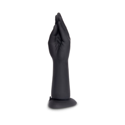 b-Vibe 10.5 Inch Vibrating Silicone Fisting Dildo with Suction Base - Black