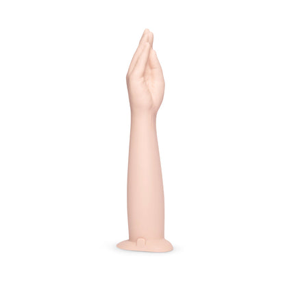 b-Vibe Silicone Hand Fisting Dildo – 16.5 Inch – Vanilla/Ivory/Beige