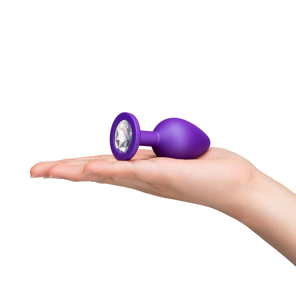 b-Vibe Jeweled Butties Bundle Anal Training Set – Purple
