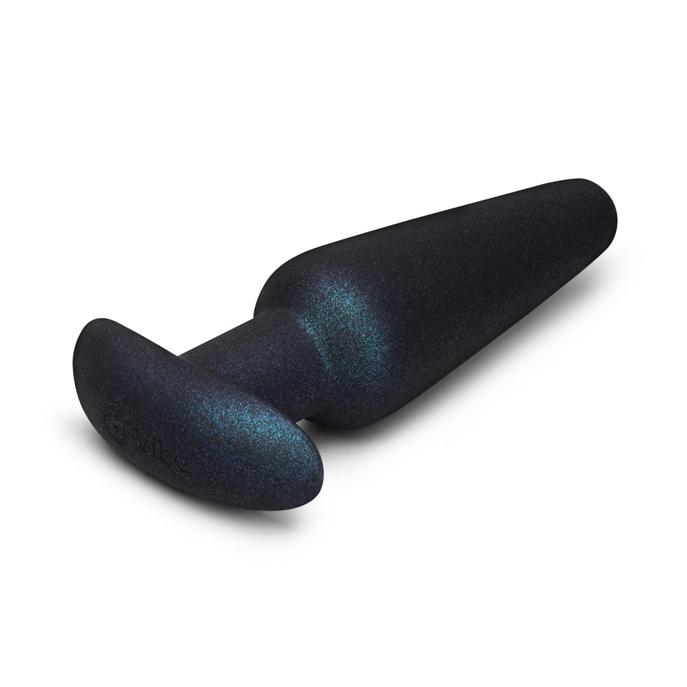 b-Vibe Hefty Weighted Silicone Plug – Black – Advanced Anal Play