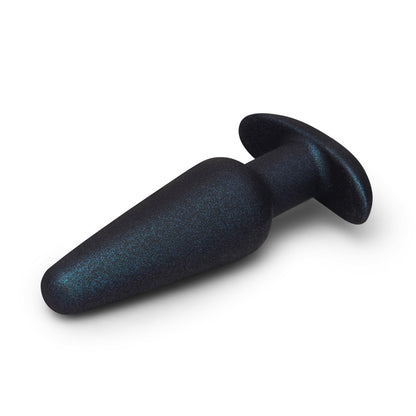 b-Vibe Hefty Weighted Silicone Plug – Black – Advanced Anal Play
