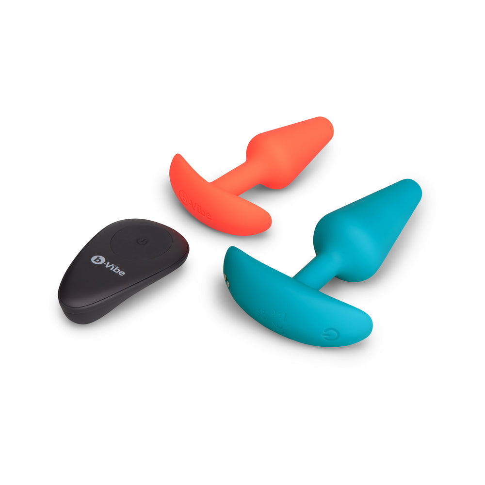 b-Vibe Butties Anal Training 2-Piece Set – Assorted Colors