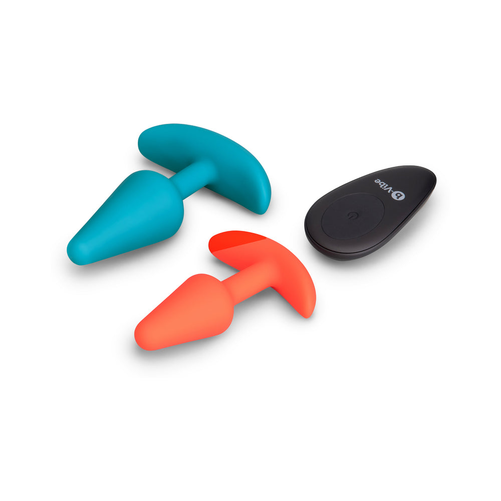 b-Vibe Butties Anal Training 2-Piece Set – Assorted Colors