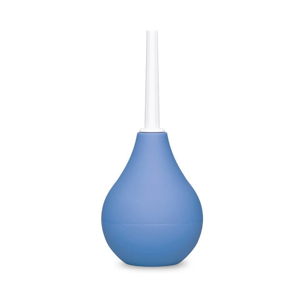 b-Vibe Compact Enema Douche – Blue – Travel-Friendly Design