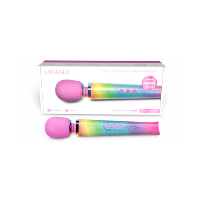 Le Wand Rainbow Ombre Petite Massager – Portable and Powerful