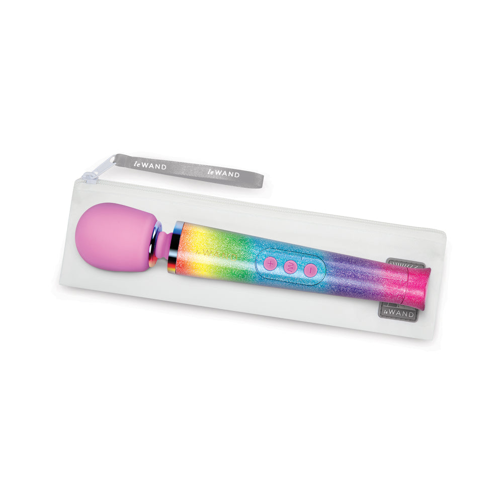 Le Wand Rainbow Ombre Petite Massager – Portable and Powerful