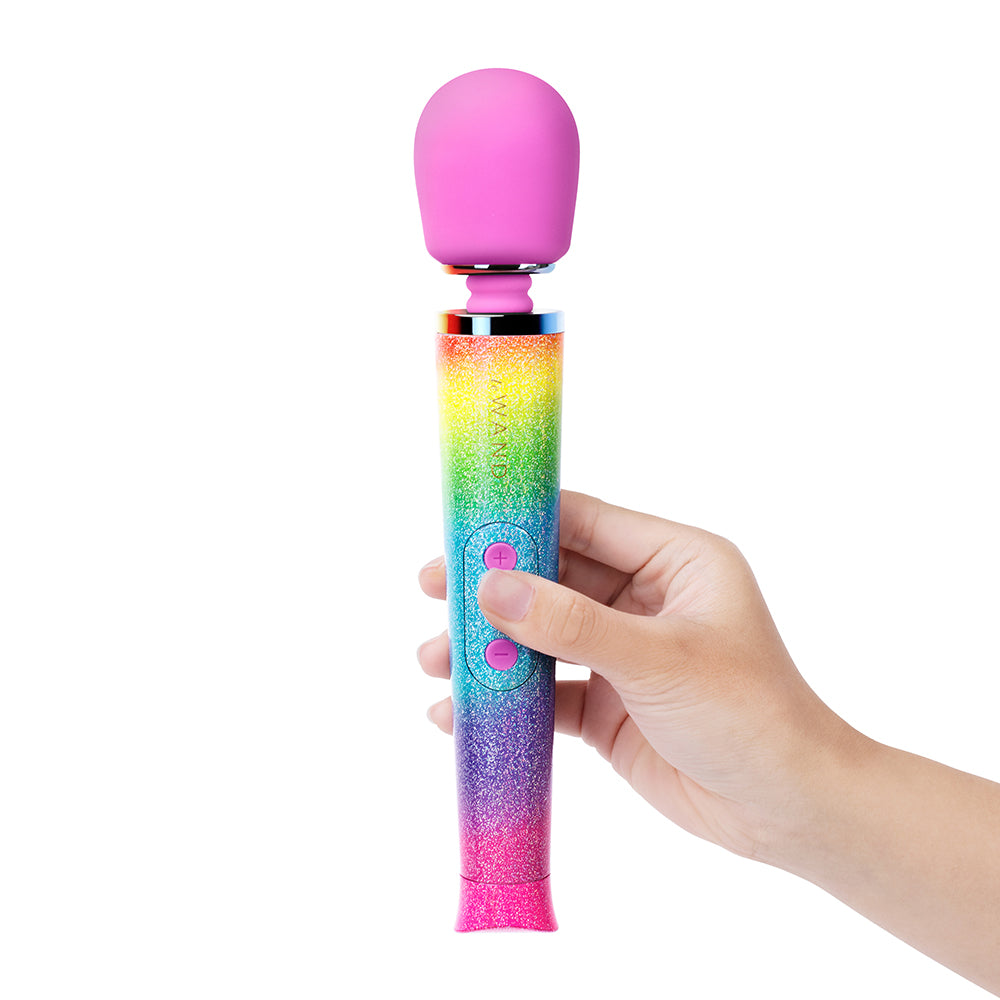 Le Wand Rainbow Ombre Petite Massager – Portable and Powerful