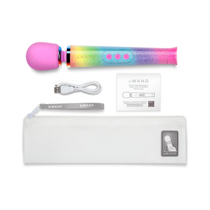 Le Wand Rainbow Ombre Petite Massager – Portable and Powerful