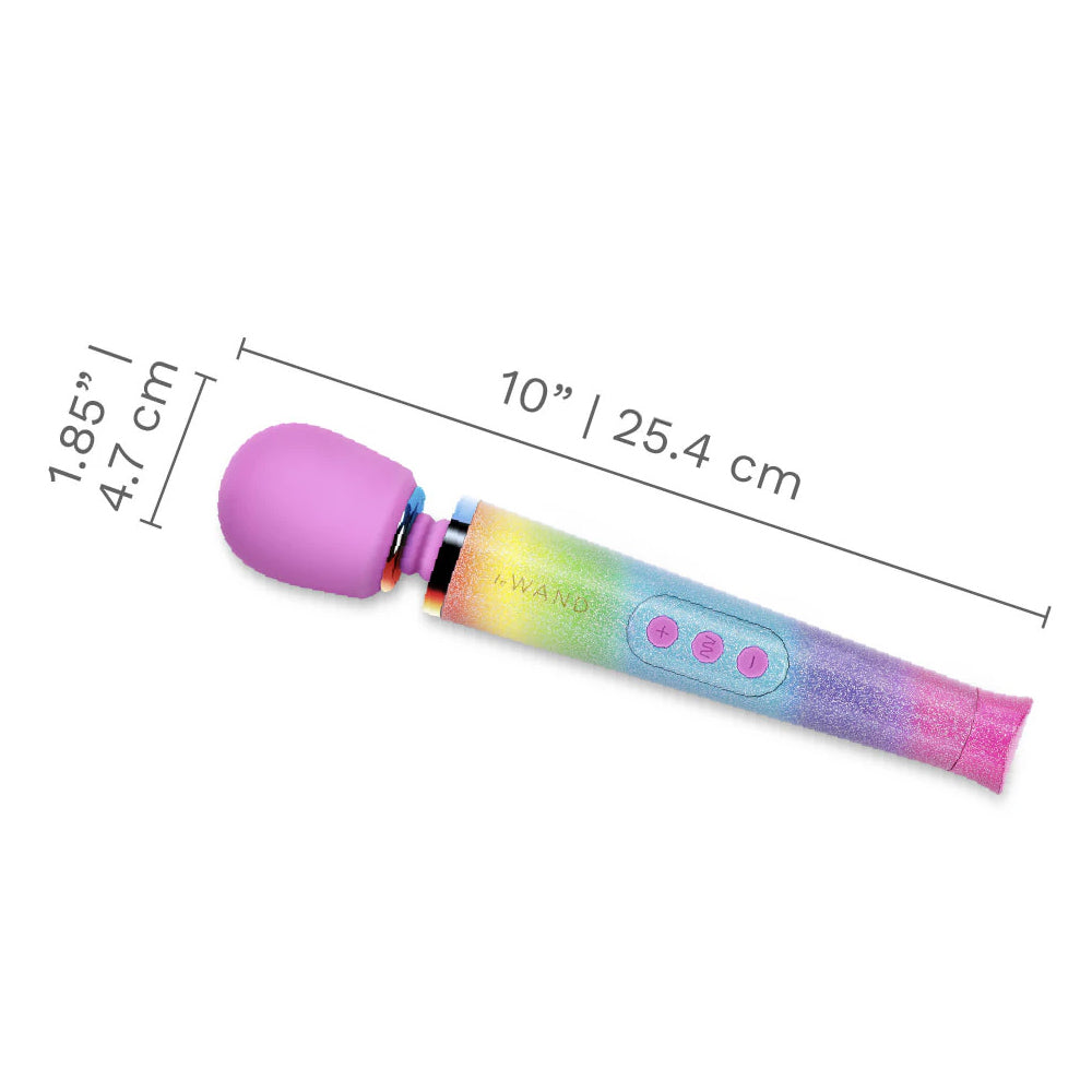 Le Wand Rainbow Ombre Petite Massager – Portable and Powerful