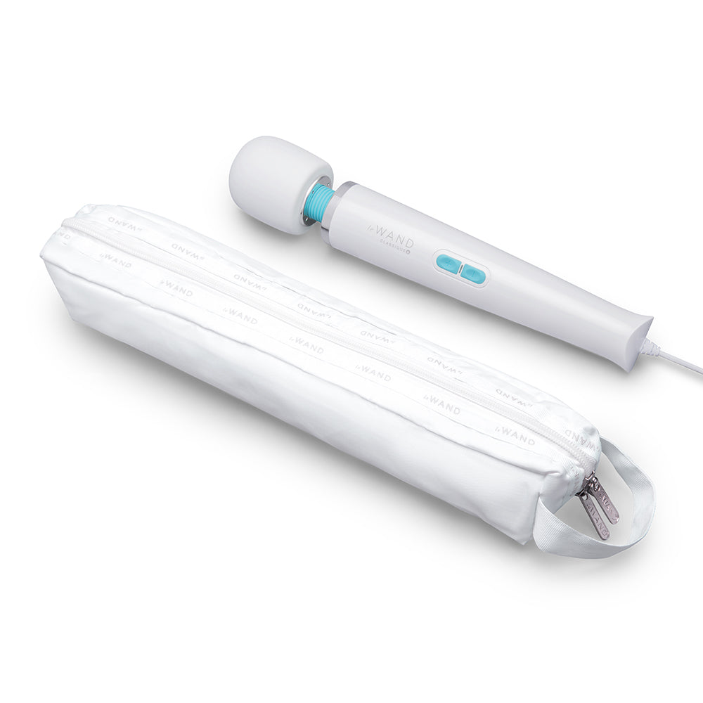 Le Wand Classique Plug-In Original Full-Body Vibrating Massager – White