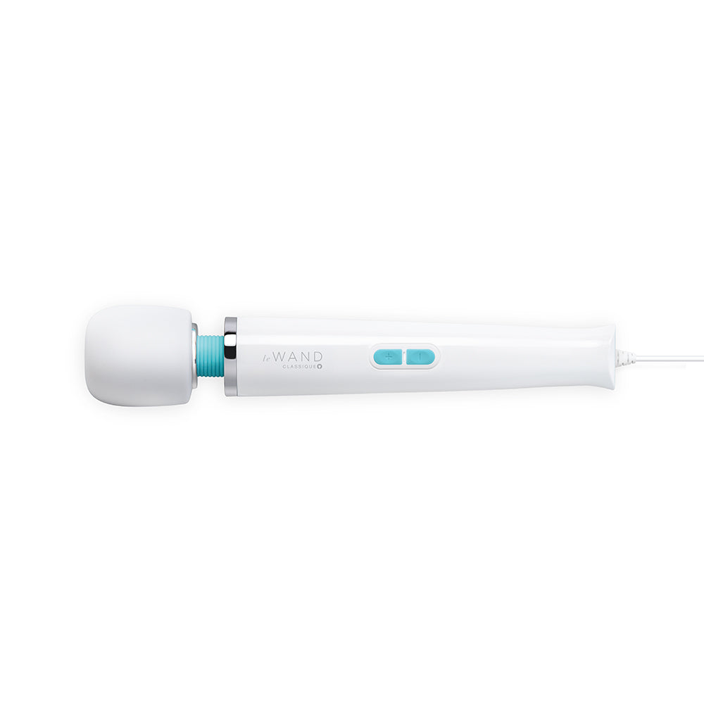 Le Wand Classique Plug-In Original Full-Body Vibrating Massager – White