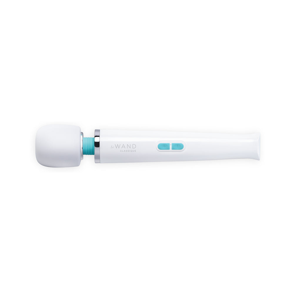 Le Wand Classique Rechargeable Wand Massager – White