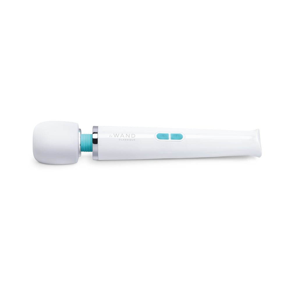 Le Wand Classique Rechargeable Wand Massager – White