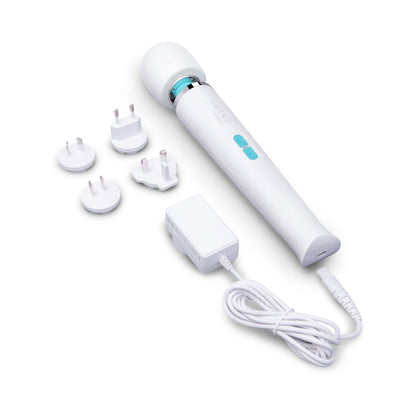 Le Wand Classique Rechargeable Wand Massager – White
