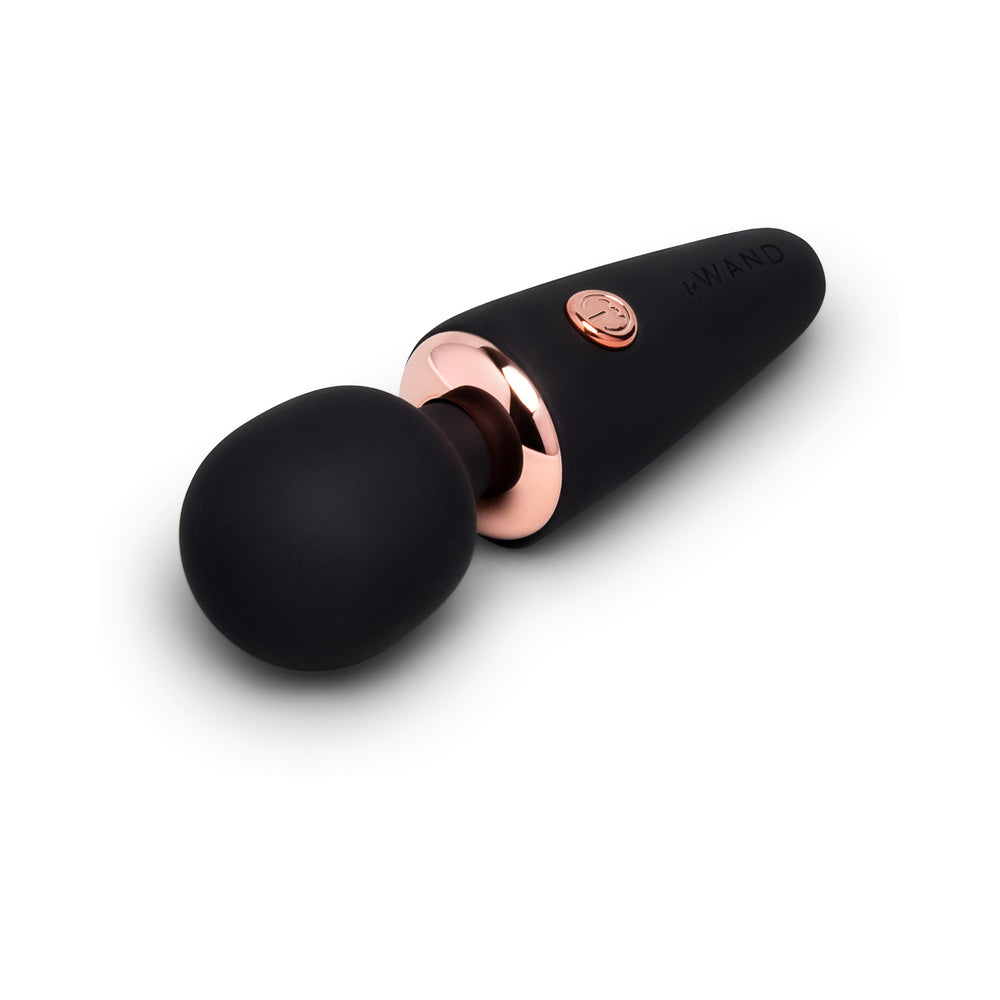Le Wand Mini Micro Wand – Pocket-Sized Massager – Black