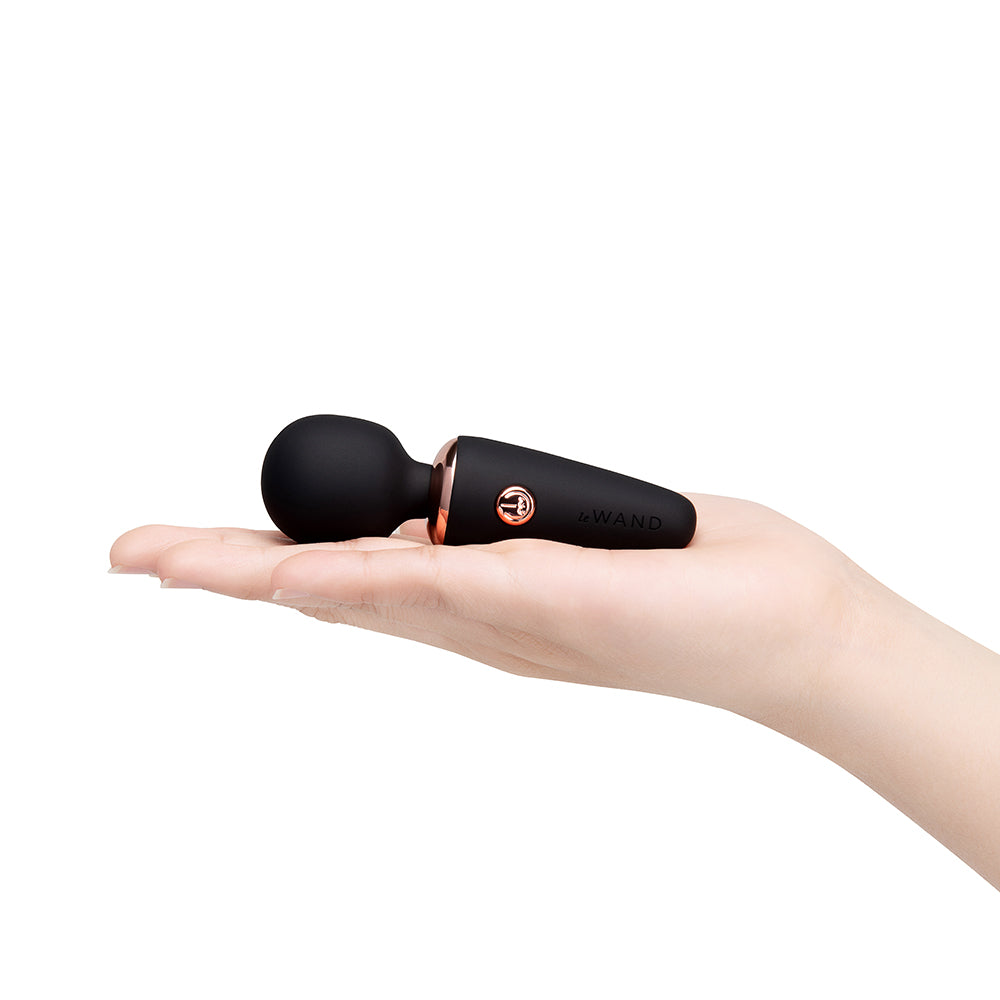 Le Wand Mini Micro Wand – Pocket-Sized Massager – Black