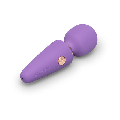 Le Wand Mini Vibe Micro Wand – Purple – Compact Massager with 3 Vibration Speeds and 7 Patterns