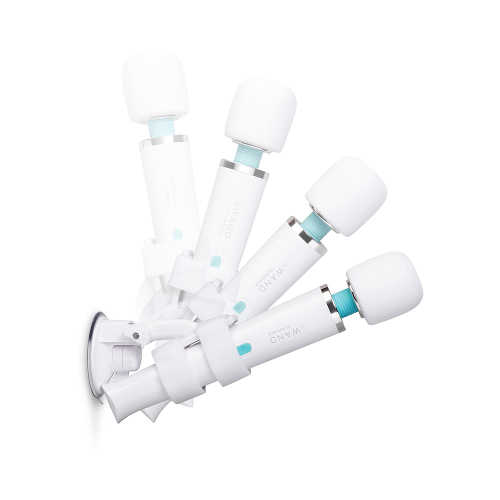 Le Wand Classique Hands-Free Massager Holder - White