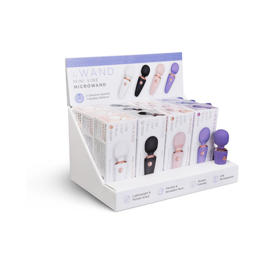 Le Wand Mini Micro Wand Massager – Assorted Colors