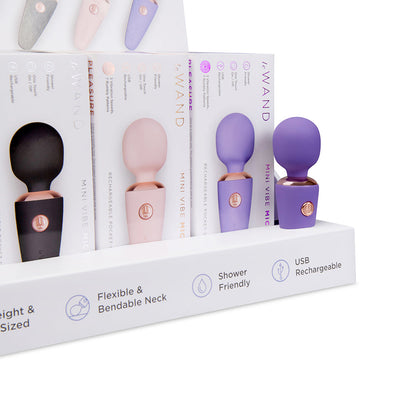 Le Wand Mini Micro Wand Massager – Assorted Colors