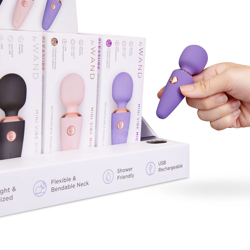 Le Wand Mini Micro Wand Massager – Assorted Colors