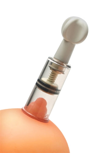 Max Twist Clit and Nipple Triple Sucker Set – Clear Suction Cylinders