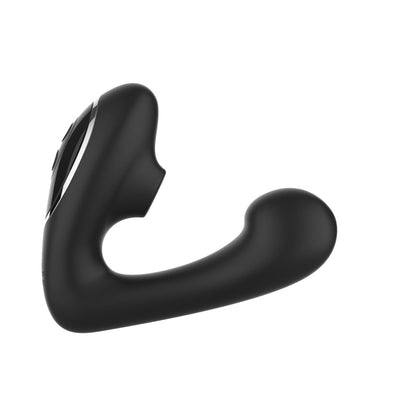 Fifty Shades of Grey Greedy Girl Duet Dual Stimulator with Pleasure Air Technology - Black