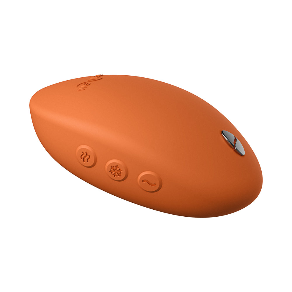We-Vibe Temp Tangerine Lay-On Vibrator with Heating and Cooling Functions