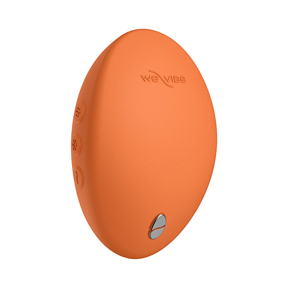 We-Vibe Temp Tangerine Lay-On Vibrator with Heating and Cooling Functions