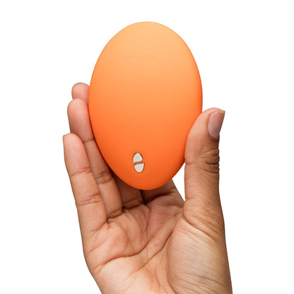 We-Vibe Temp Tangerine Lay-On Vibrator with Heating and Cooling Functions