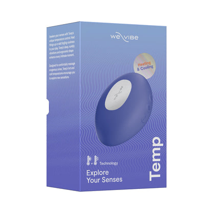 We-Vibe Temp Lay-On Vibrator with Heating and Cooling Functions - Lavender Blue