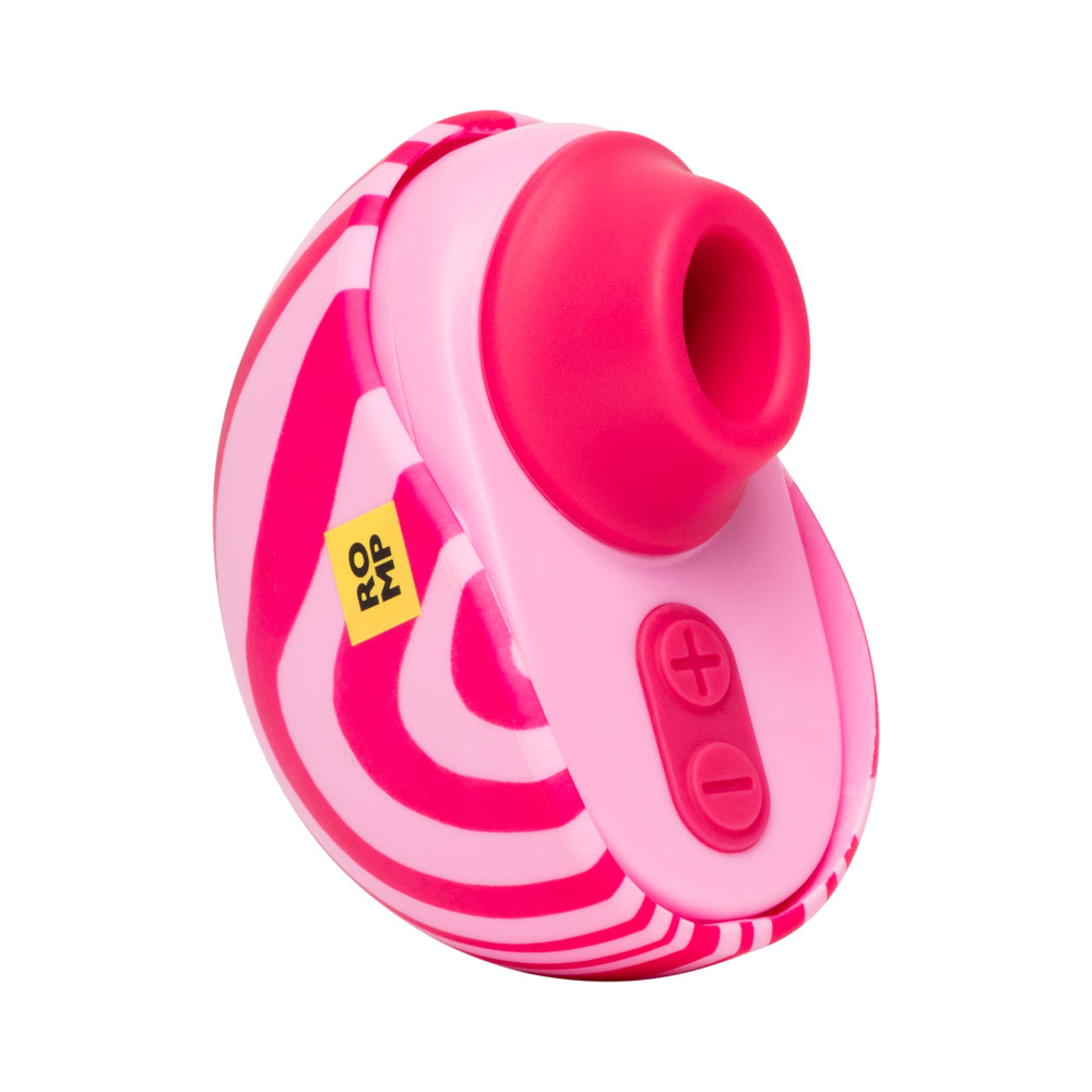 ROMP Spin Travel Rechargeable Clitoral Stimulator – Hot Pink