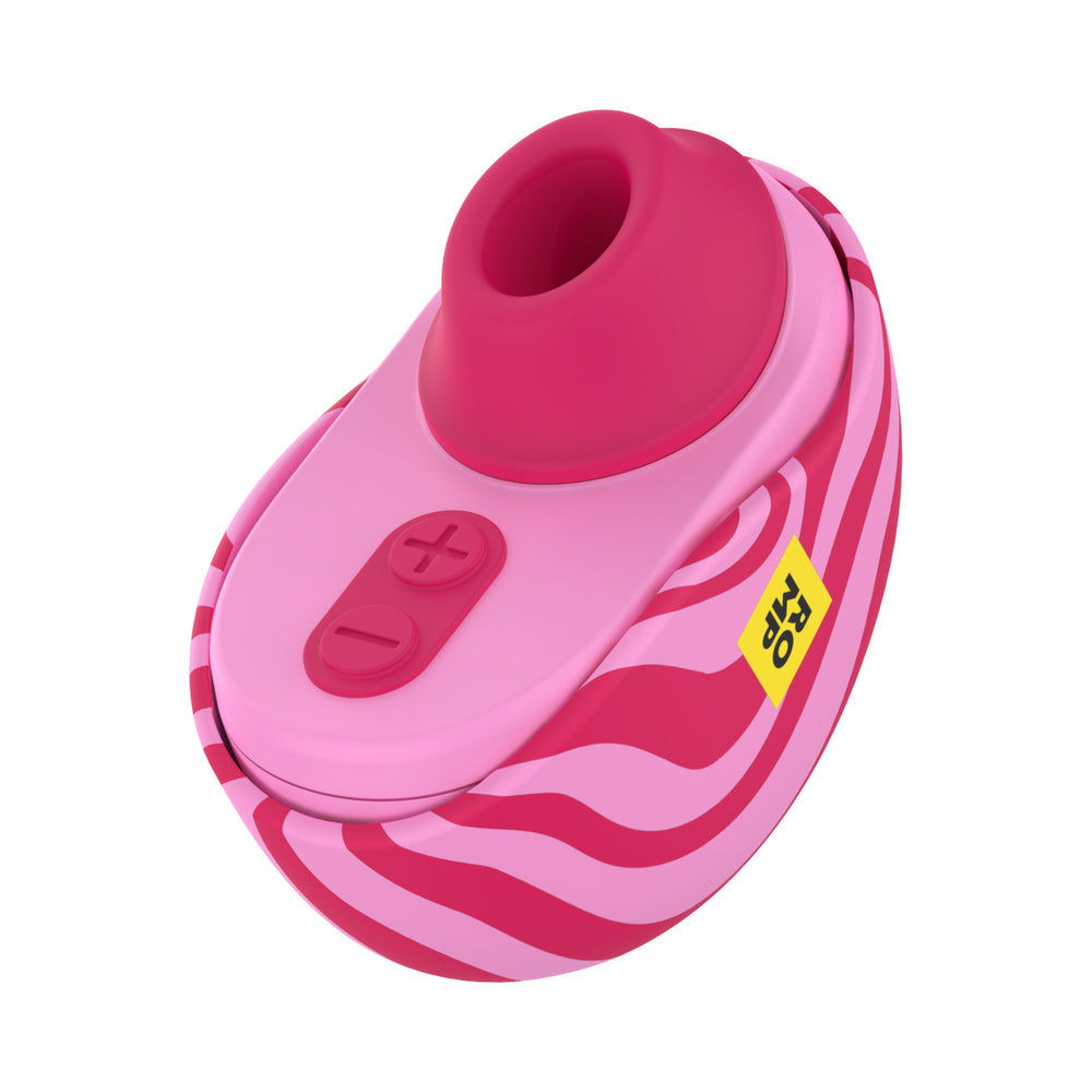 ROMP Spin Travel Rechargeable Clitoral Stimulator – Hot Pink
