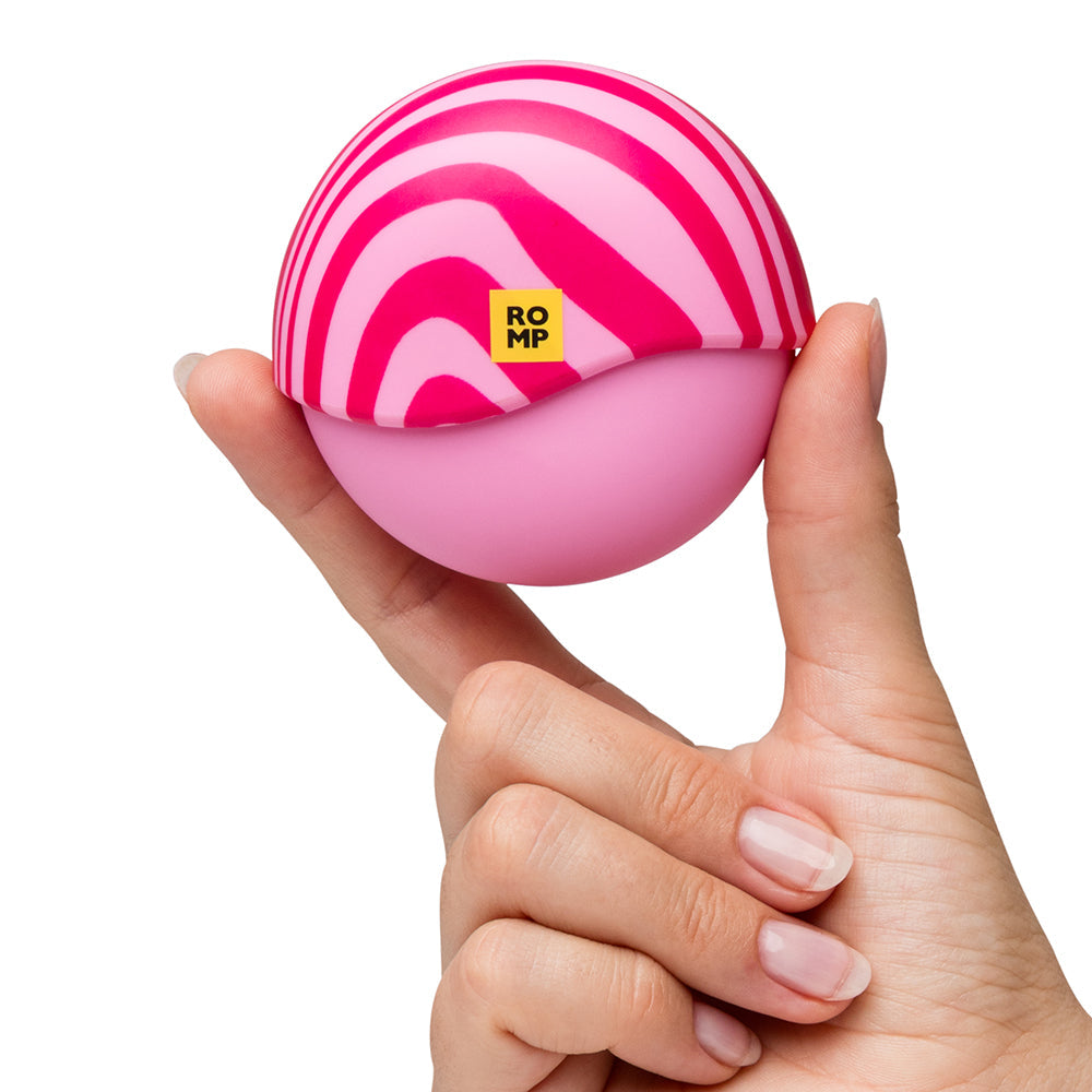 ROMP Spin Travel Rechargeable Clitoral Stimulator – Hot Pink