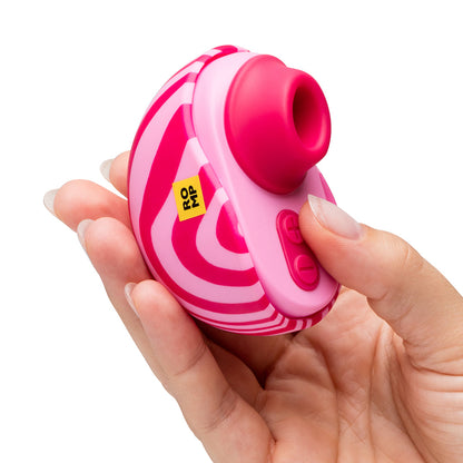 ROMP Spin Travel Rechargeable Clitoral Stimulator – Hot Pink