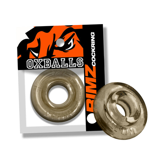Oxballs RIMZ Single Cockring with Comfort Lips – Gray