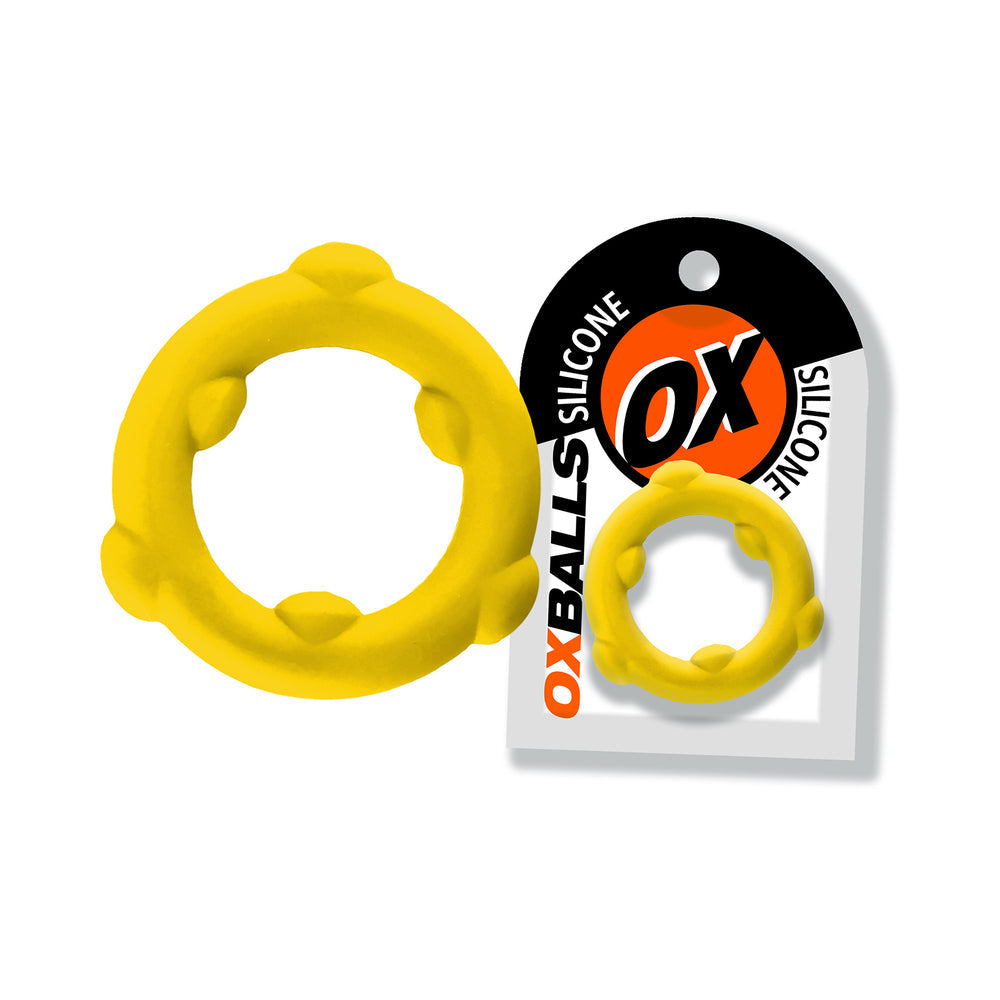 Oxballs Spinner Single Silicone Ring – Yellow