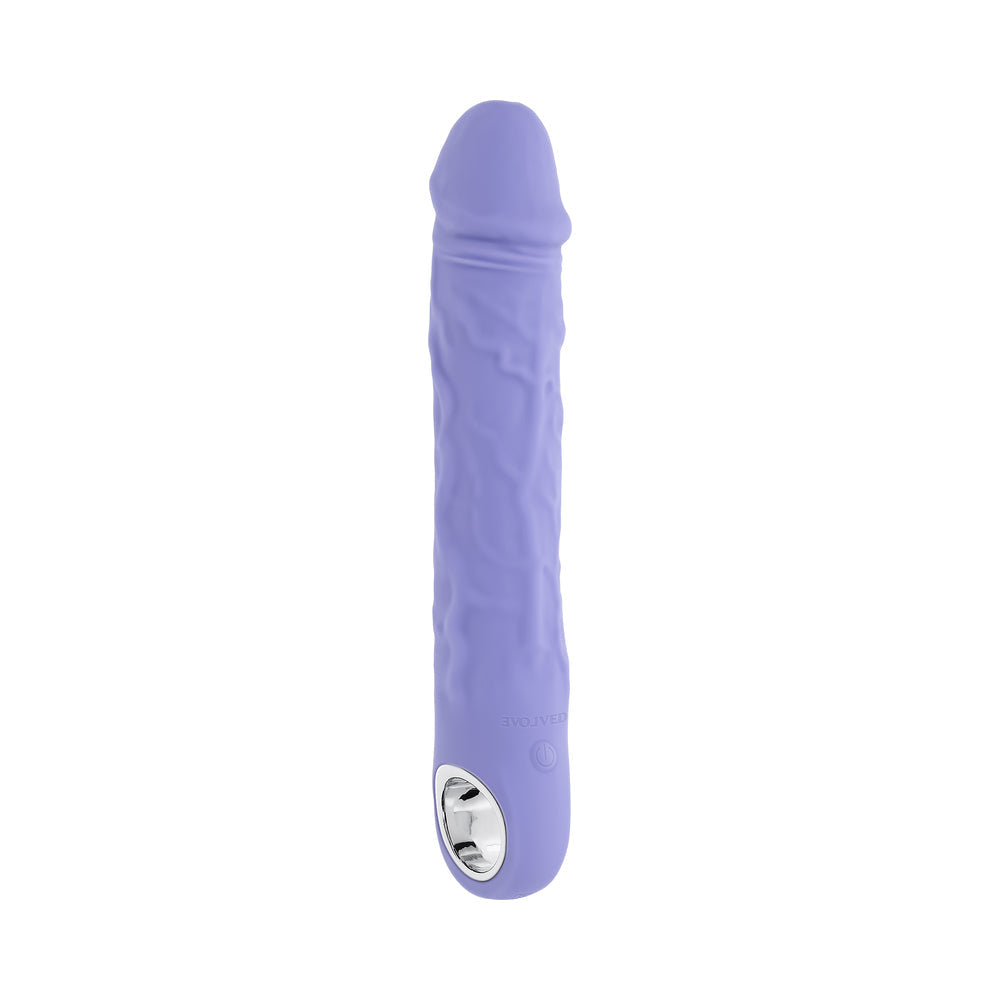 Evolved Large Purple Fantasy Vibrator – Multi-Speed, Waterproof