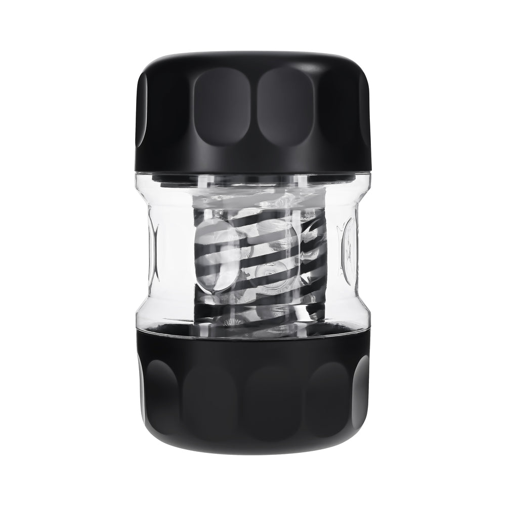 Playboy Spring Fling Clear Stroker – Twisting & Tightening Function