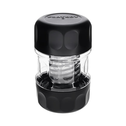 Playboy Spring Fling Clear Stroker – Twisting & Tightening Function