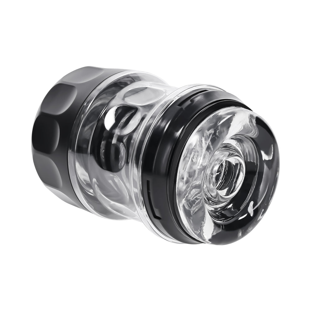Playboy Spring Fling Clear Stroker – Twisting & Tightening Function