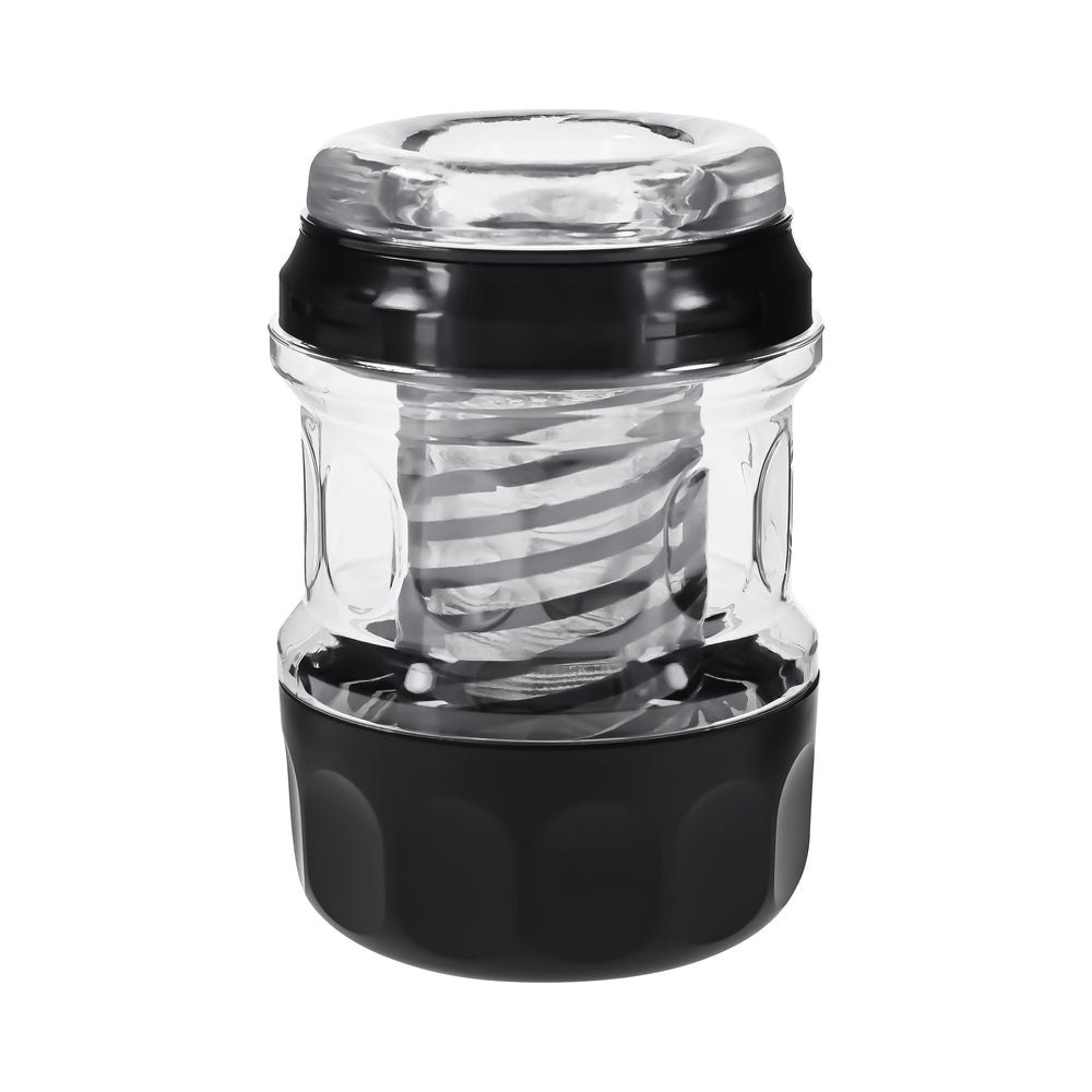 Playboy Spring Fling Clear Stroker – Twisting & Tightening Function