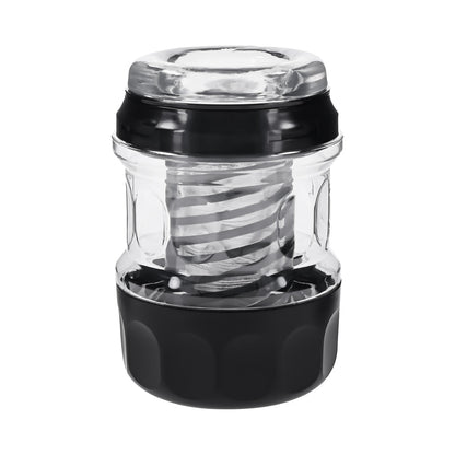 Playboy Spring Fling Clear Stroker – Twisting & Tightening Function